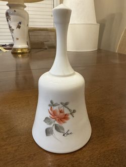 🔔 Hand-Painted Ceramic Bell by Joan Edwards – 7.25” Tall – $15 OBO