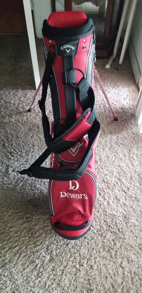 CALLAWAY DEWARS SMALL 6 HOLES GOLF BAG