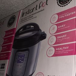 Instant Pot Duo Plus 6 Quart New In Box, Never Opened