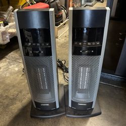 Bionaire Ceramic Mini Tower Heater With LCD Control Excellent Condition Like New