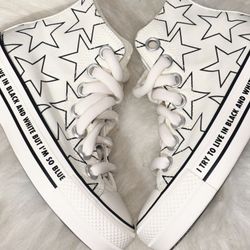 Billie Eilish Converse Limited Edition Platform Shoes Size 7