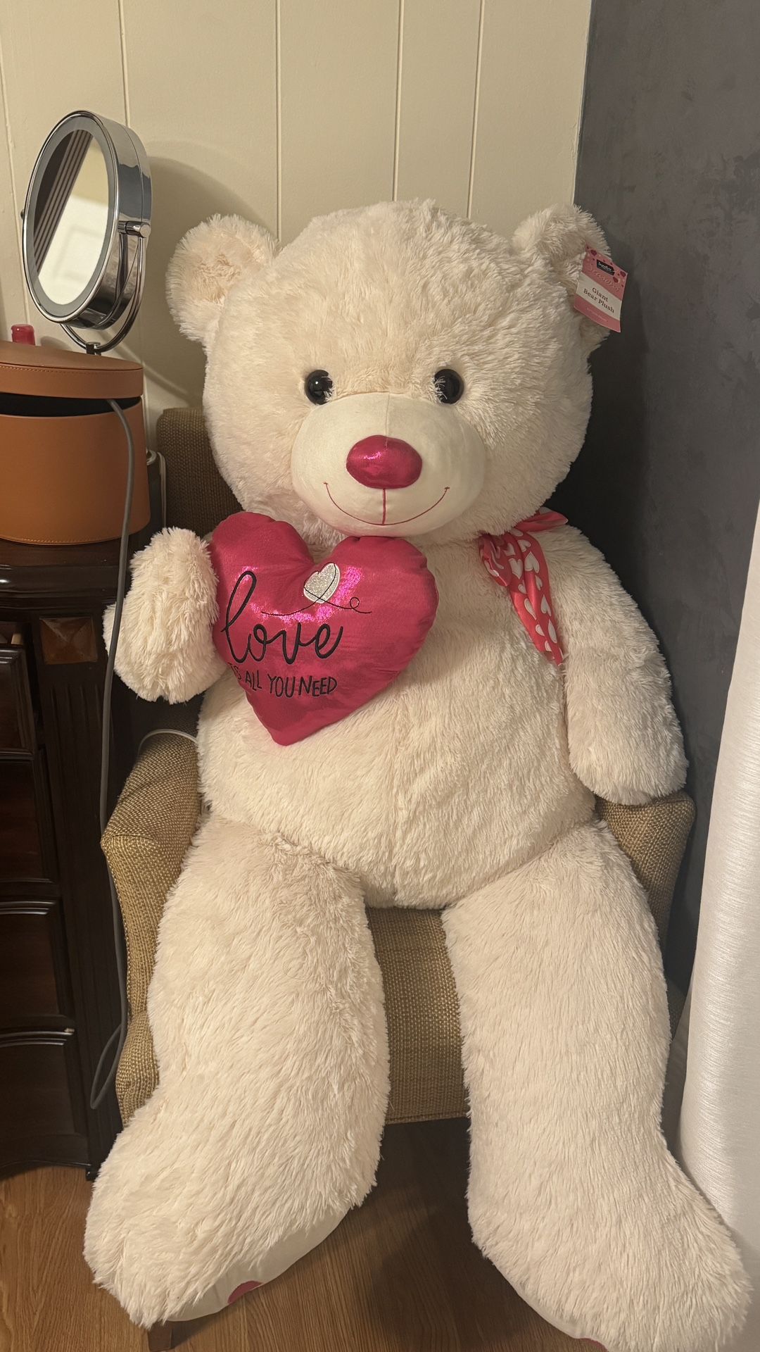 Huge 51″ Giant Stuffed Bear — Soft, Plush & Perfect for Gifting