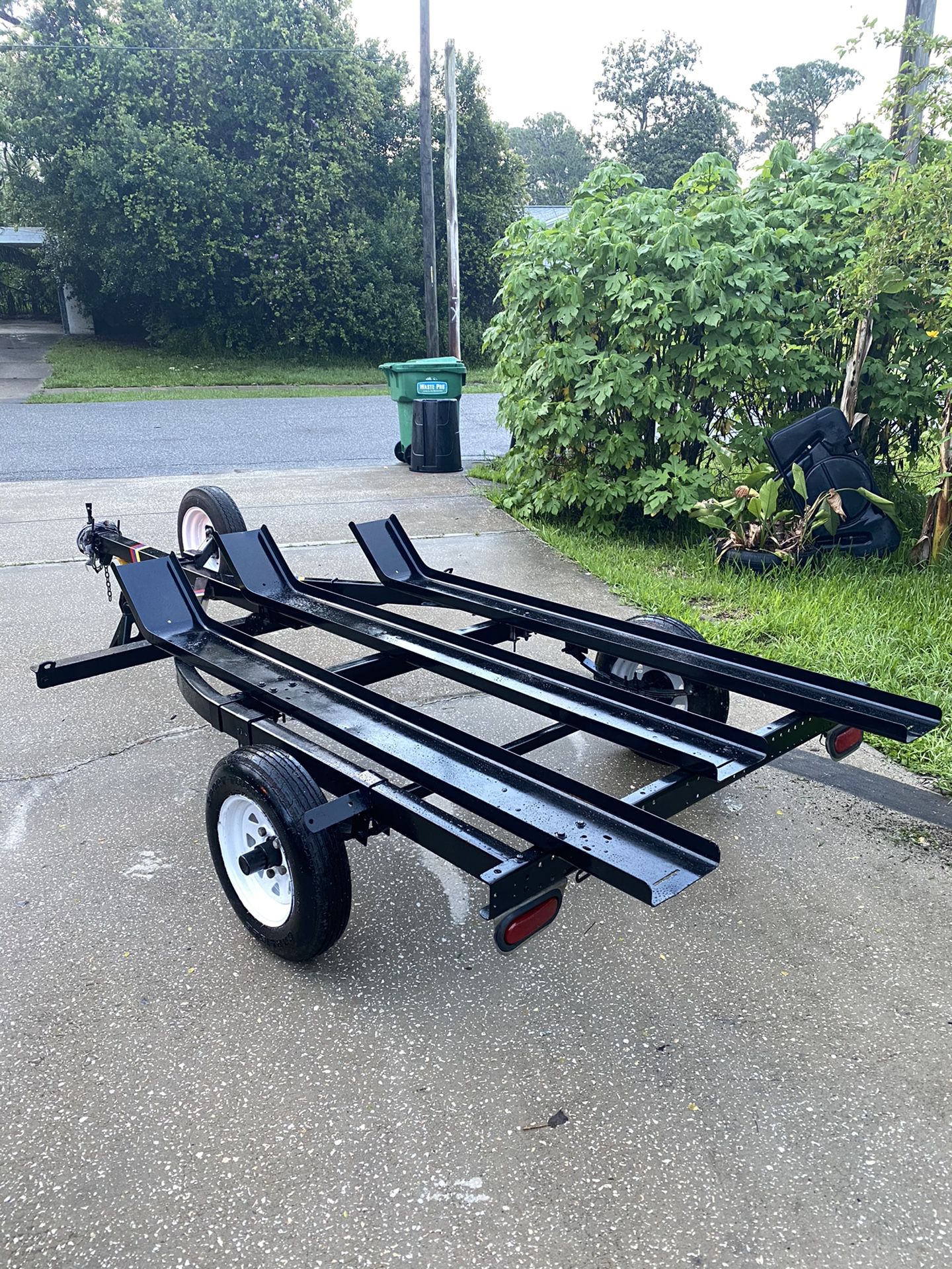 2012 Load-Rite 3 Rail motorcycle trailer with ramp!