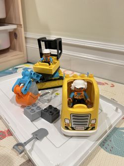 Lego Truck & Tracked Excavator 10931