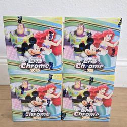 For Sale:
Brand New Still Sealed 2025 Topps Chrome Disney Mega Box