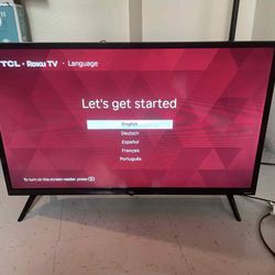 Tcl Roku TV  32inch