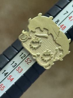 10k gold betty boo ring