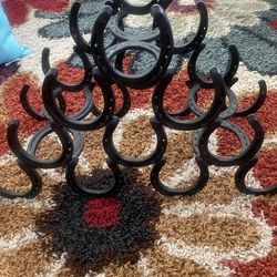 Shoe Horn Metal Wine/whiskey Rack