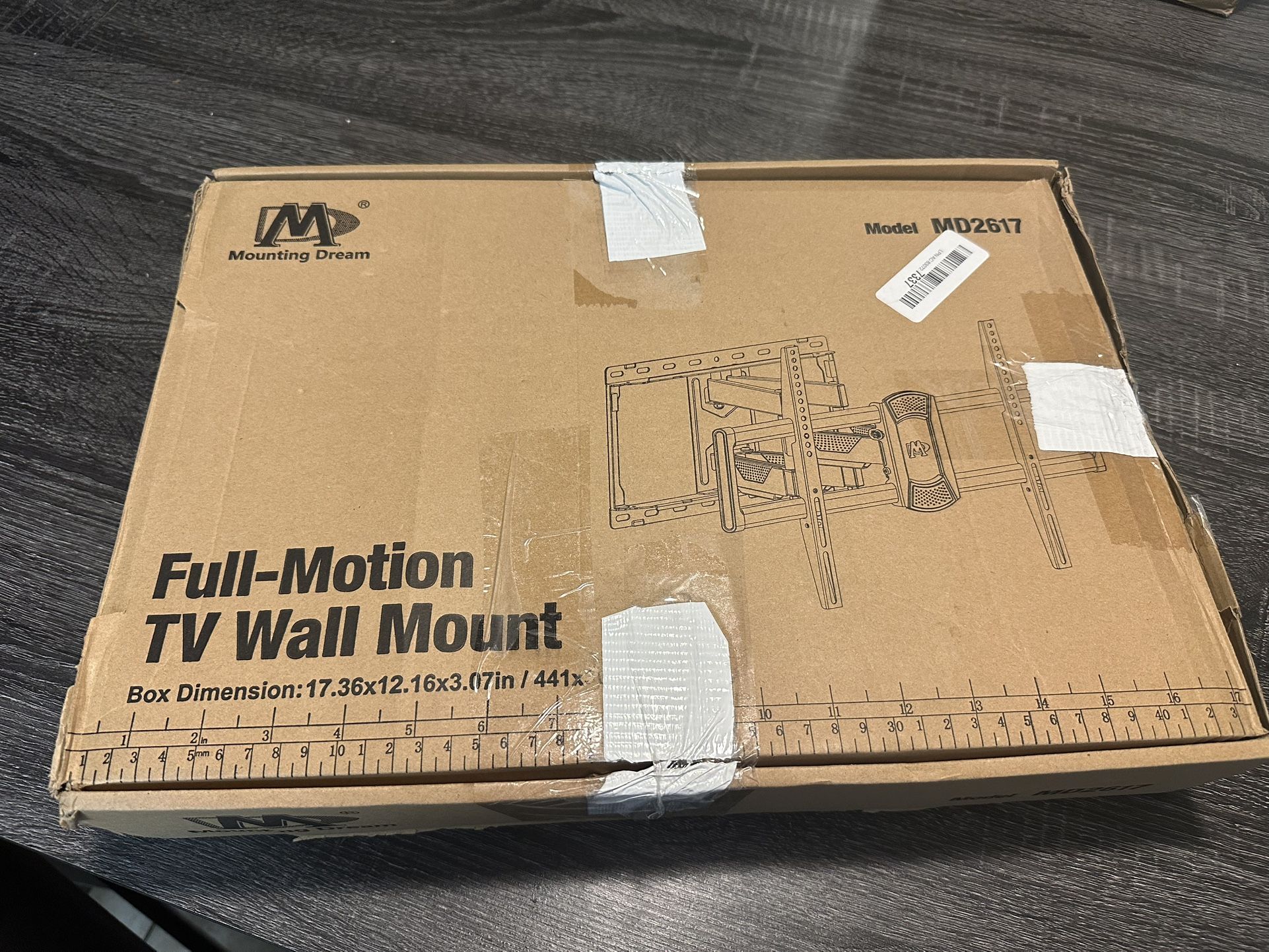 Full Motion TV Wall Mount