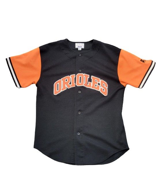 Baltimore Orioles MLB Starter Soft Poly Sewn Letters Logo Jersey Size Medium
