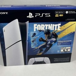 New Sony PlayStation 5 Digital Edition PS5 825GB Fortnite Flowering Chaos Bundle 