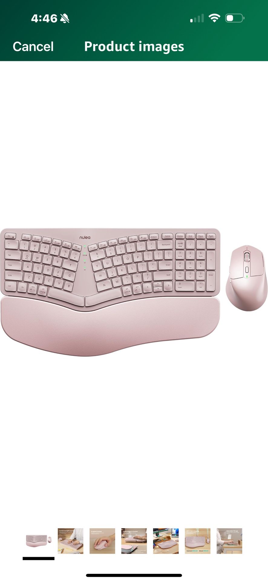 Pretty In Pink Wireless & Bluetooth Keyboard And Mouse 