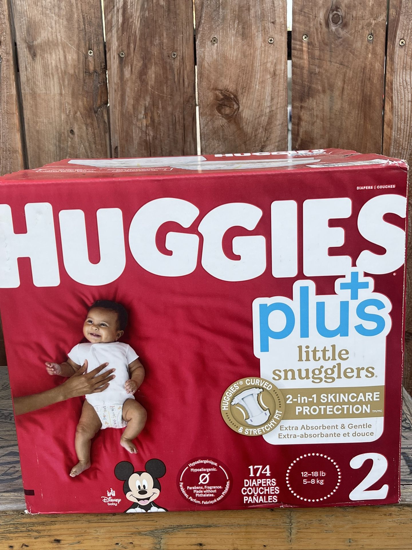 Huggies Little Smugglers Diapers Size 2 (174pcs.)