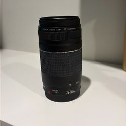 Canon 75-300mm Lens Used