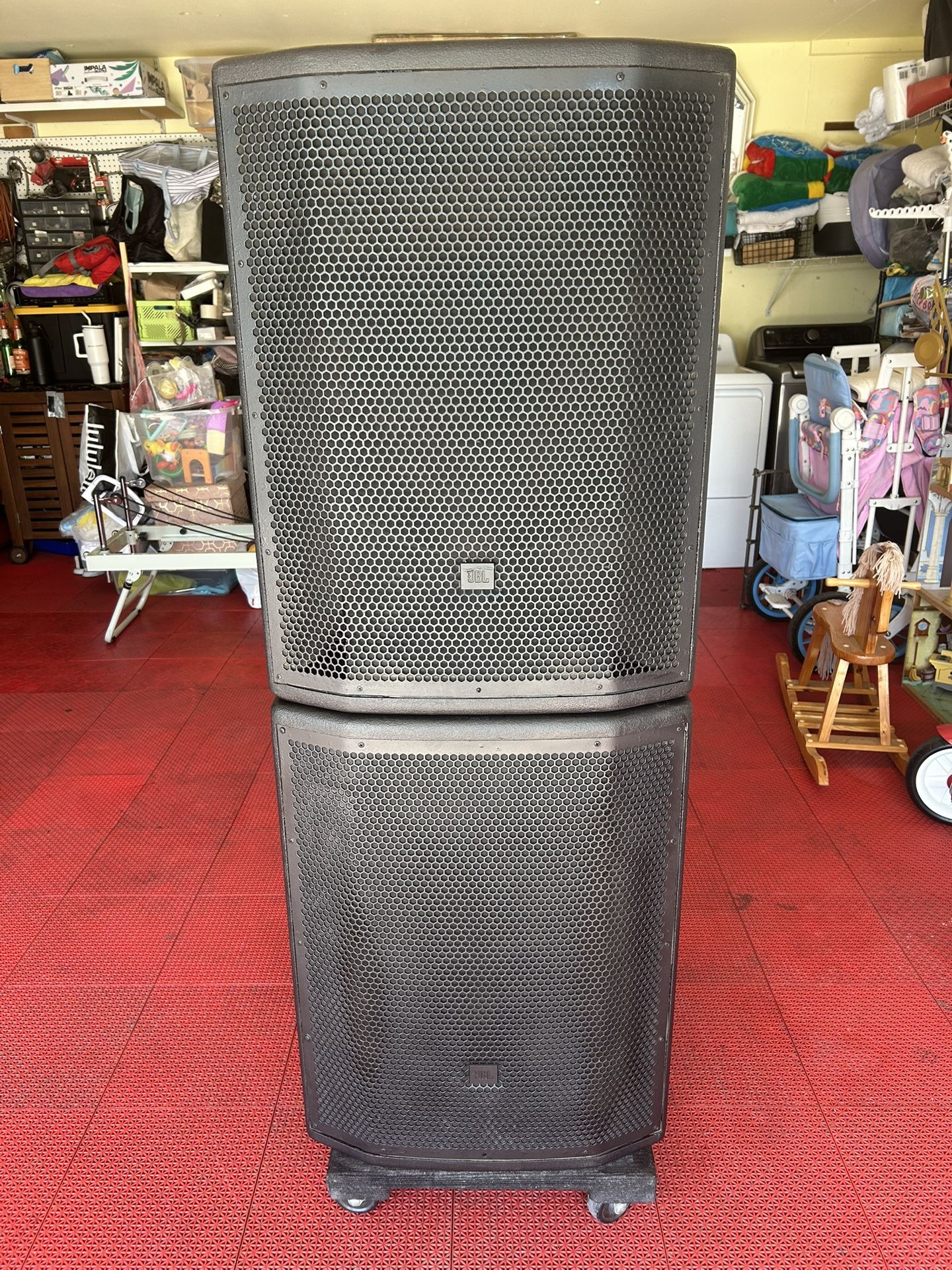 JBL PRX800 Series Powered Subwoofers 18” Professional DJ Equipment $600 Pair.(please Read Full Descriptions)