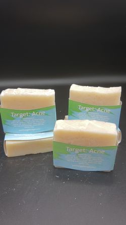 Target Acne treatment by Earthangel Soaps made in the USA