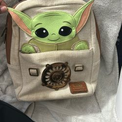 Loungefly Star Wars Mandalorian Grogu Mini Backpack