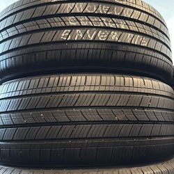 Set Of Tires (4) 215-50-17 Michelin Energy Saver 