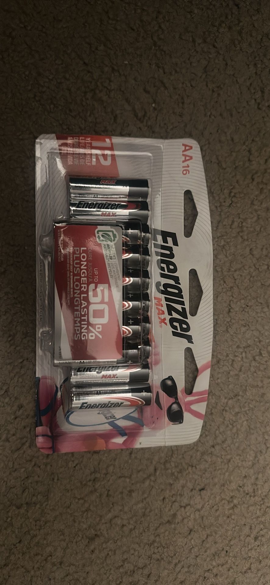 Energizer AA 16 batteries