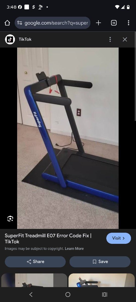 Superfit Foldable Treadmill