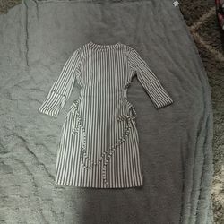 Stripe bodycon dress  Sz Med