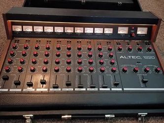 Vintage altec 1220 mixer console