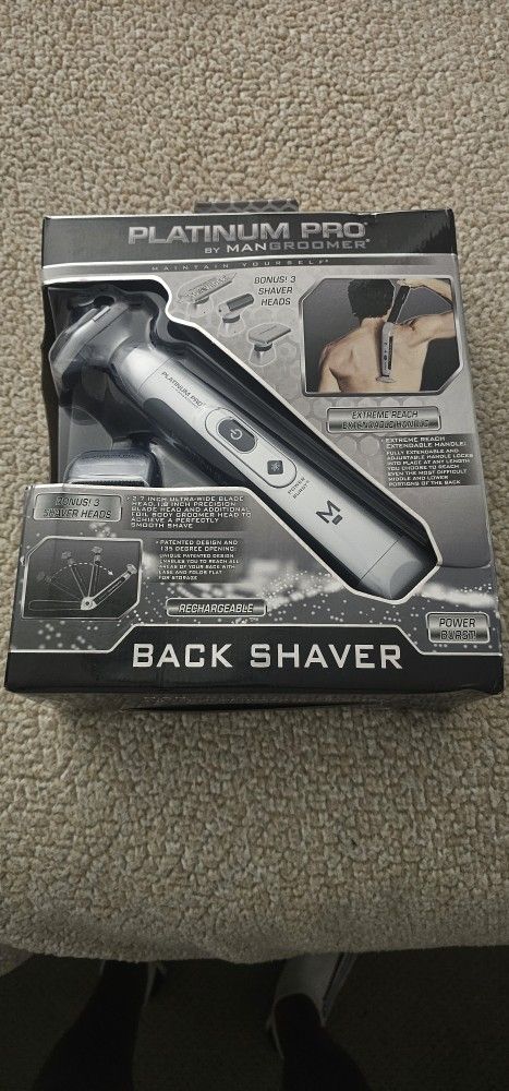 Platinum Pro Back Shaver