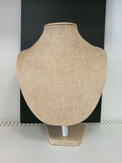 Linen necklace display 9"X11"