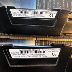 Desktop memory DDR4 16gig