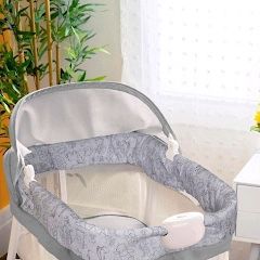 Bright Starts Disney Baby Winnie The Pooh Soothing Baby Bassinet 