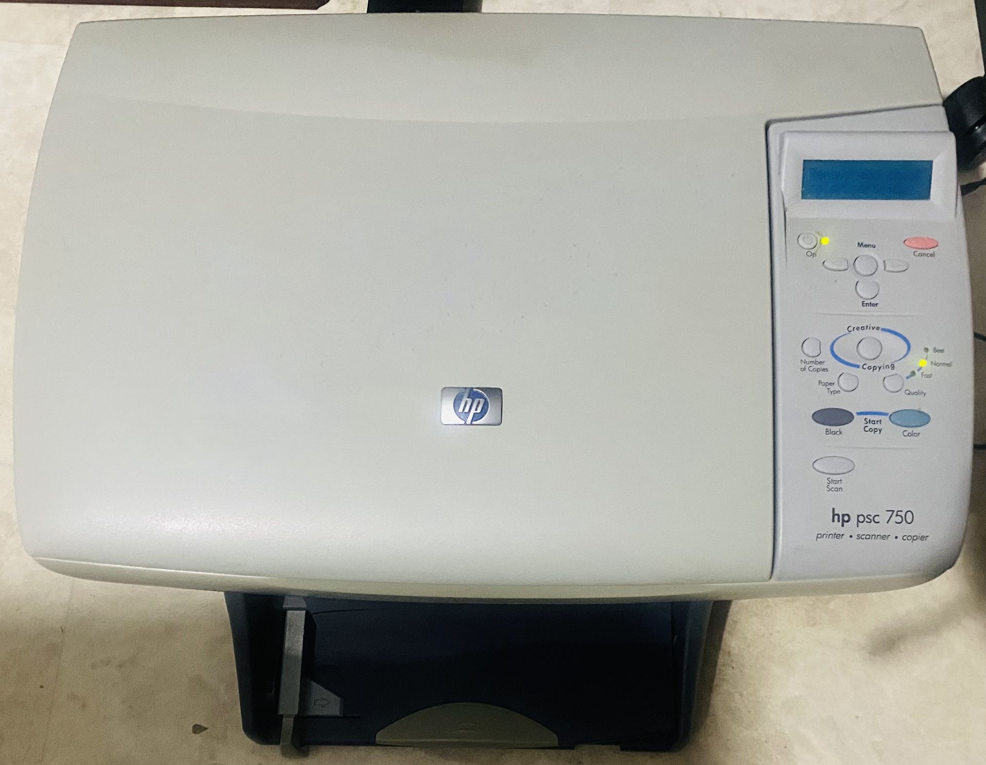 HP PSC 750 All-in-1 Printer Copier Scanner Home Office Printer