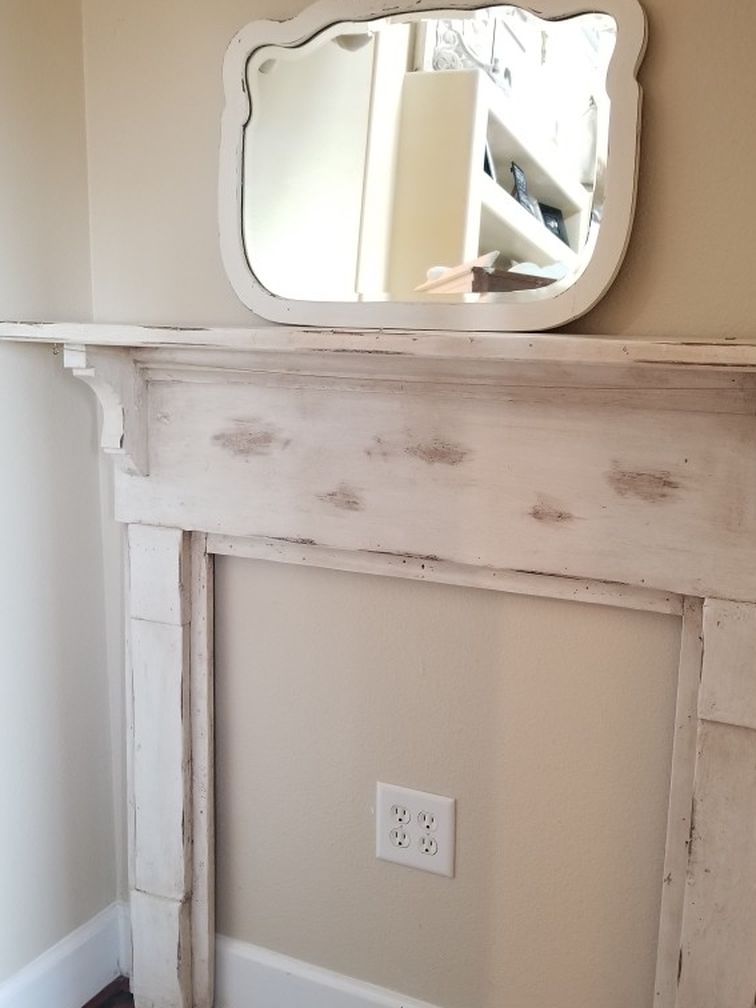 Primitive chic Mantel