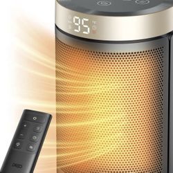 Dreo Atom 316 Portable Space Heater with PTC Fan GOLD DR-HSH006