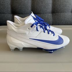 Nike Vapor Edge Elite 360 2 TB Promo White Royal Football Cleats Mens Sz 11