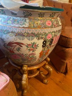 Old Japanese planter