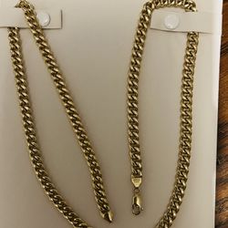 14K Yellow Gold Miami Cuban Chain 26”
