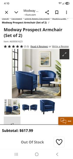 Ashley furniture barrel chair