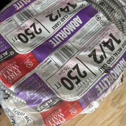 14/2 MC Wire 250ft Metal Clad Cable ( Price Is Firm )