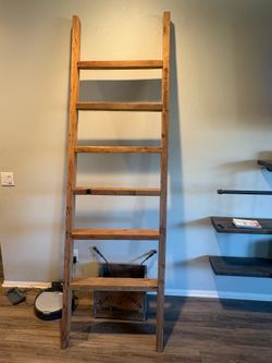 Handmade blanket ladder