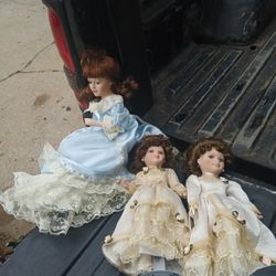 Antique Porcelain Dolls