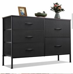 New fabric 5 drawer dresser