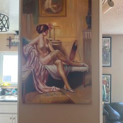 Naked Lady Oil Painting