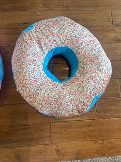 Donut Shaped Novelty Floor Pillows