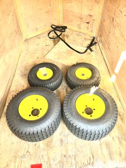 Riding Mower Wheels (Front & Back)
