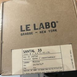 Le Labo Santal33 Perfume