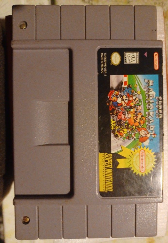 Super Mario Kart Limited Edition Gold Label