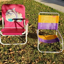 2 Beach chairs