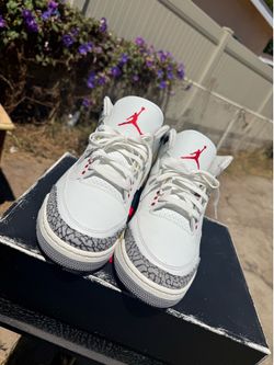 Jordan Retro 3 White Cement Reimagined