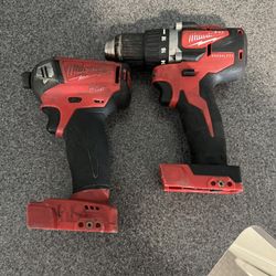 Milwaukee Drill & Impact Set