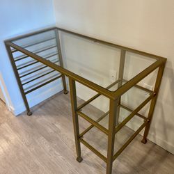 Glass Desk
